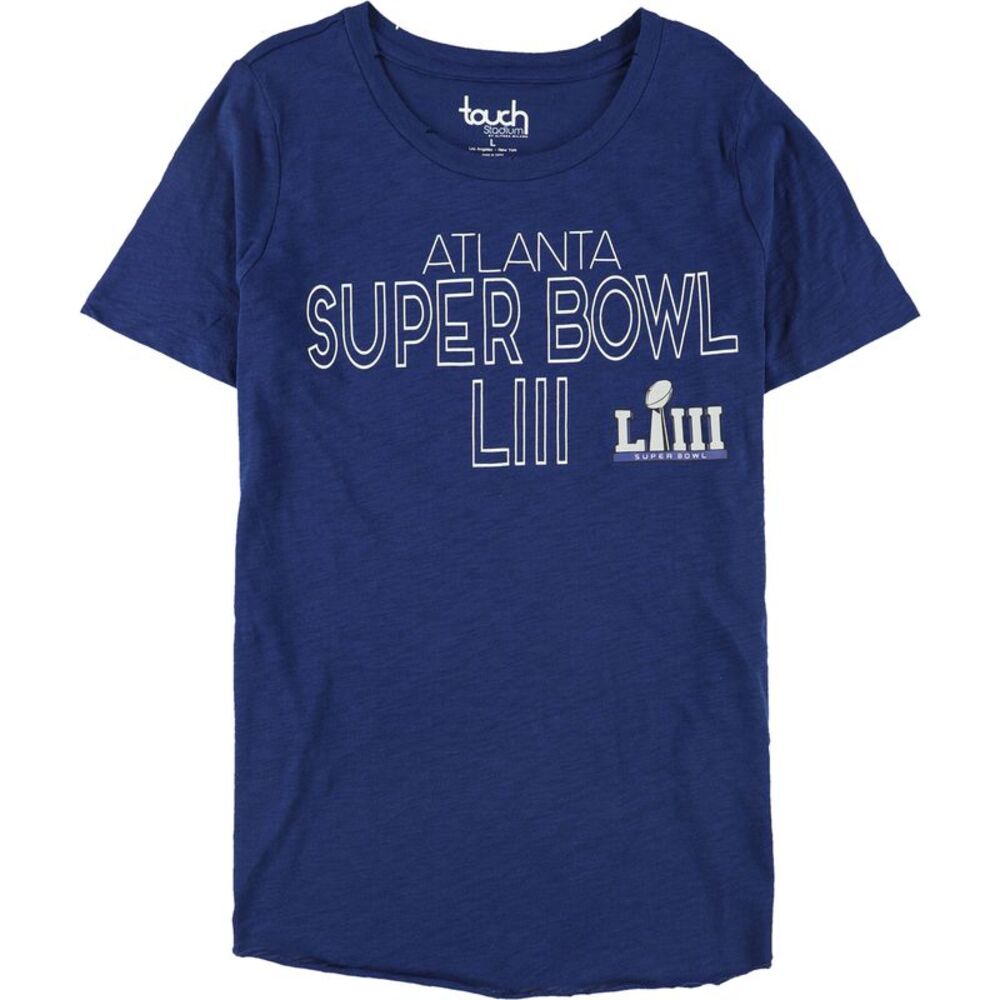Touch Womens Super Bowl LIII Graphic T-Shirt, NWT